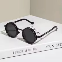 ND9 Polarized Round Sunglasses | UV400 Retro Punk Shades